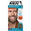 Just for men barba&baffi nuova formula con cheratina m35 kit castano medio base colore 14 g + attivatore colore 14 g