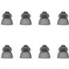 Hearing360 8 Cupole Power per Apparecchi Acustici RIC e Open Fit Compatibili con Signia e Phonak - Morbide in Silicone, Ricambio Auricolare Comfort Fit - Taglia S (9 mm)