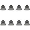 Hearing360 8 Cupole Power per Apparecchi Acustici RIC e Open Fit Compatibili con Signia e Phonak - Morbide in Silicone, Ricambio Auricolare Comfort Fit - Taglia M (11 mm))