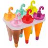 Homoyoyo Stampini in Silicone 6 Pezzi per Gelati a Forma di Ombrello Riutilizzabili in Pp Facili da Sformare Colore Casuale per Ragazzo Ragazza e Dessert Estivi