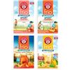 Teekanne Tè Frio Mix da 4 pezzi, tè freddo con gusto: tè freddo, pesca, mango, arancio, yuzu e limone di pompelmo, bustine di tè rinfrescanti per versare a freddo, acqua a bassa caloria con gusto