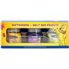 Haribo Duftkerzen Set 3-tlg., Cocco Lime + Mix di Bacche + Divertimento Tropicale, 3 x 85 g