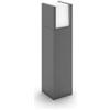 Philips Lighting Lampione LED Arbour, per Esterni, Basso, 6W, Luce Bianca Calda, Nero
