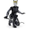 Swarovski DC Comics, Catwoman, Oggetto Decorativo con Personaggio in CristalliSwarovski e in Metallo Laccato e Nichelato, Nero