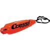 Cressi Boa Floating Buoy Small - Boa Gonfiabile di Piccole Dimensioni per Segnalazione Nuotatore/Snorkeler/Sub, Arancio, Taglia S, Unisex