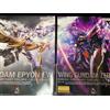 Bandai Gundam MG 1/100 Epyon EW & Wing Zero EW COLORI A CONTRASTO INCROCIATO Set di ...
