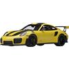 AUTOart 1/18 Porsche 911 (991.2) GT2 RS Weissach Confezione Giallo GIAPPONE N...
