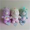 SKJAPAN SK JAPAN Care Bears Fluffy Medium Peluche set di 3 Giappone NUOVO