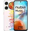 ZTE NUBIA MUSIC 2 MELODY WAVE DUAL SIM 6.7" OCTA CORE 128GB RAM 4GB 4G LTE SUONO SURROUND 2.1 LUCI LED EUROPA WHITE - 575331