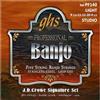 GHS Strings GHS™ Strings »J.D. CROWE SIGNATURE - PF140-5-STRING BANJO« Corde per Banjo - Stainless Steel - Loop End - Light: 09.5-11-12-20-09.5