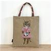 Nathalie Lete Maya Cat Tote Bag 21x24 cm/8,26x9,44" Giappone
