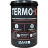 MAKE Pittura Antimuffa Termica Interni 1 L - Pittura Anti Condensa per Pareti Fredde - Stop Muffa Bagno Cucina - Microsfere 3M Isolanti - Copre 6 m² - Bianco Opacoo