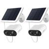 IMOU 2 Kit telecamera wi-fi batteria Cell go + pannello solare Imou