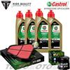 Castrol - HIFLO - NGK Tagliando TRIUMPH Daytona 675 2006-2012 / Kit Olio Castrol Racing Filtro Candele