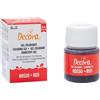 Decora 9600810 Gel Colorante Decora Rosso 28 G, dal colore intenso e brillante