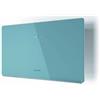 Faber Cappa a Parete 80 cm Anticondensa Finitura Vetro blu polvere Faber GLAM FIT ZERO DRIP DB 80 330.0615.655