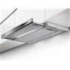 Faber Cappa ad Incasso Sottopensile con Frontalino 60 cm Finitura Alluminio metallizzato e Frontale acciaio Faber MAXIMA NG TOUCH EV8 LED X A60 315.0635.146