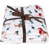 TIAKI Coperta TIAKI Cani invernali divertenti - Coperta per persone L 150 x L 130 cm