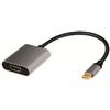 LogiLink Adattatore LOGILINK DisplayPort CDA0110, Mini-DP/HDMI, alluminio, 4k, 0,15 m