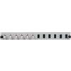 efbe Schott EFB-Elektronik Pannello frontale equipaggiato a 12 porte con 6 x accoppiatore duplex LC OM4 verticale, nero Produttore: EFB Elektronik (SB-FP-S-6SC-S-OM4)