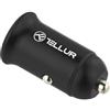 Tellur Caricabatterie da auto Tellur FCC7, QC, PD60W Max, nero