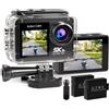 Strex Action Camera 5K 50MP - 60FPS / 30M Impermeabile / WiFi - Touchscreen - Microfono Esterno - Accessori Inclusi - Action Camera - Videocamera Subacquea