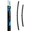 VALEO EVERGUARD - Lamina tergicristallo anteriore per VW Golf VII (5G1, BQ1, BE1, BE2), senza telaio