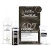 Euphidra - ColorPro XD 407, Castano Naturale Freddo, Riduce il Rischio di Irritazioni e Allergie, Colorazione Permanente con Acido Ialuronico, Offre Idratazione e Colore Duraturo,