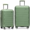 Traveler's Choice Pagosa - Trolley espandibile rigido indistruttibile, 66 cm, medio, indistruttibile, espandibile, espandibile
