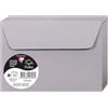 Clairefontaine 5326C - Pacco da 20 Buste autoadesive - Formato C6 11,4x16,2cm - 120g/m² - Colore Grigio Koala -Inviti Eventi e Corrispondenza - Gamma Pollen - Carta Premium Liscia