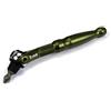 Titan Tools 11325 - Cacciavite a cricchetto con testa girevole a 90 denti, attacco da 1/4 x 10,2 cm, colore: Verde