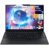 Lenovo ThinkPad E16 G2 16 FHD+ Business Laptop Computer, Intel 16-Core Ultra 7 155H (Beat Ultra 7 255U), 32GB DDR5 RAM, 1TB PCIe SSD, WiFi 6E, Tastiera retroilluminata, Lettore di impronte digitali