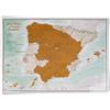 Maps international Poster Mappa Rascar Spagna e Portogallo - 59 x 42 cm | Maps International - 60 a