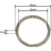 Trimming Shop Portachiavi Metallo Argento per Mano Carte Borsa Ciondoli Veloce Regali 1-20pcs