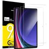NEW'C 2 Pezzi, Pellicola Prottetiva per sistente Samsung Galaxy Tab S10 Lite / S10 FE, Tab S9 / S9 FE 11 Pollici, Vetro Temperato, Durezza 9H, 0,33mm Ultra Trasparente, Ultra Resistente