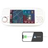 ZUNDION Autoradio per Sistema di aggiornamento Hi-Fi con Wireless CarPlay/Android Auto Plug-and-Play Autoradio per Fiat 500 2007-2015 Modelli sintonizzati RDS/AM/FM/USB BT 5.0 Subw EQ SWC