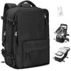 SZLX Zaino Ryanair 40x30x20 Sottovuoto Bagaglio a Mano 40x20x25 Donna Zaino da Viaggio 40x30x20 Wizzair Borse da Cabina per Easyjet 45x36x20 Uomo per Laptop 14 Pollici con Porta USB e Porta Scarpe