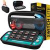 Orzly Custodia da Viaggio per Nintendo Switch Lite, Guscio Protettivo Portatile per Console Nintendo Switch Lite (2019) - Nero