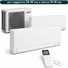 Mitsubishi Electric MSZ-AY Dual Split 14.000+7.000 BTU 5,3 kW per soggiorno 30-40 mq e stanza 10-18 mq