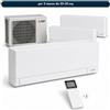 Mitsubishi Electric MSZ-AY Trial Split 12.000+12.000+9.000 BTU 6,8 kW per 2 stanze da 25-35 mq