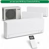 Mitsubishi Electric MSZ-AY Trial Split 18.000+12.000+9.000 BTU 6,8 kW per open space 40-50 mq e 2 stanze da 15-35 mq