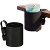 Generico Portabicchieri Per Sedie Giardino | 2 Pezzi Di Accessorio Da Lettino - Portabicchieri Per Sedia Spiaggia,Per Esterno Piscina Patio Cortile Balcone Campeggio, Pesca