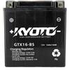 KYOTO Batteria Moto Kyoto Ytx16-bs - Pronta All'uso