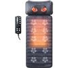 Comfier Materasso Massaggiante - Tappetino Massaggiante con Calore per Tutto il Corpo con Shiatsu Massaggiatore Collo Staccabile, Sedile Massaggiante con 10 Motori Vibranti e 4 Cuscinetti Riscaldanti