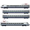 Hornby Hobbies Ltd Rivarossi HR2963 Cisalpino, ETR 470 original livery with red front stripe, 4-uni