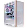 THERMALTAKE Case Thermaltake S370 WS Midi-Tower E-ATX Vetro Temperato Bianco
