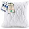 Utopia Bedding Cuscini trapuntati, (1, 45 x 45 cm, Bianco)