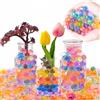LONGTEAM 120.000 palline d'acqua in gel multicolore, biodegradabili, palline decorative per vasi, piante, artigianato e sollievo dallo stress (120.000 pezzi)