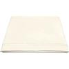 Pizuna Linens Pizuna Lenzuolo sopra matrimoniale Cotone 240x280 cm Avorio 400 fili 1 Pz