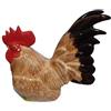 B2SEE Grande Salvadanaio in ceramica - motivi figura di animali (pollo/gallo)